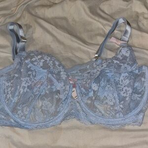 Victoria's Secret “Fabulous” Light Blue Lace Bra NWT size 40DDD (40F)